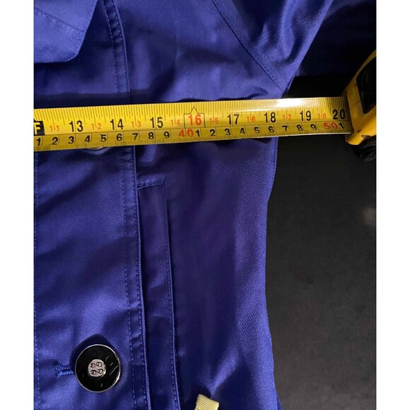 Burton Dry Ride Ski Coat Winter Snowboard Hooded Jacket Blue Womens S Shop Girl - Picture 5 of 6